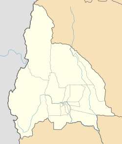 Rivadavia is located in San Juan Province