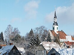 Skyline of Berthelsdorf