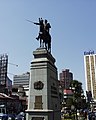 Jose Antonio de SucreAclaracion: Monumneto a Simon Bolivar hubicado en la Plaza Venezuela al comienso del prado paceño (Av. 16 de Julio)