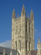 Torre del crucero de la catedral de Canterbury