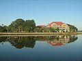 Disney's Hilton Head Island Resort from across the creek at Newport Villas