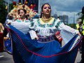 Image 47A woman in Ecuadorian dress participating in the 2010 Carnaval del Pueblo. (from Culture of Ecuador)