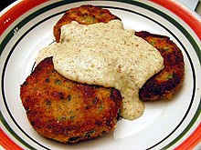 An image of a fishcake.