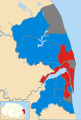 2007 results map