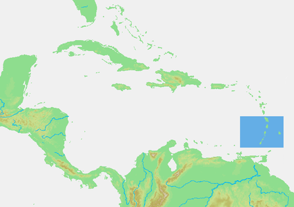 południowa część Wysp Nawietrznych (eng. Windward Islands)