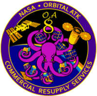 Emblemat Cygnus CRS OA-8E