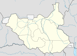 Situo enkadre de Sud-Sudano