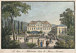 Kuranläggningen i Schandau 1820
