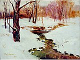 Winter River Landscape, 1907