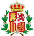 Stemma della Spagna Fronda d'alloro (1870-1873)