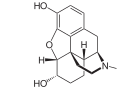 Chemical structure of Dihydromorphine 2D structure.