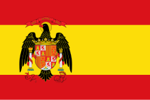 Drapeau de l'Espagne (1977-1982)