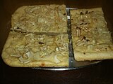 Focaccia s cibulí