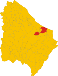 Casalbordino – Mappa