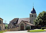 De Sint-Benedictuskerk (église Saint-Benoît) van Meurville