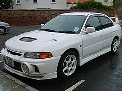 Mitsubishi Lancer Evolution IV (CN9A) – White