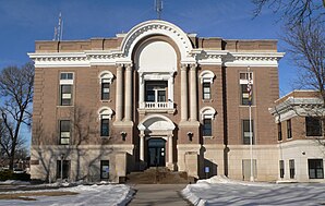 Phelps County Courthouse, gelistet im NRHP Nr. 89002242[1]