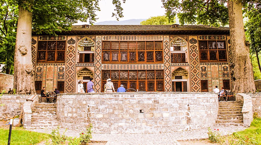 Shaki khan palace façade