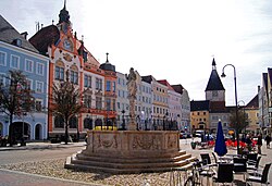 Braunau főtere