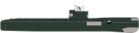 As the Project 611 (Zulu) and Project 641 (Foxtrot) approached obsolescence, the early 1970s saw the USSR beginning construction of a series of 18 Project 641b -class boats. These inherited the three-screw knife-tail arrangement that had been carried down through the 641 from the 611, and which originated in the Type XXI. In stark contrast to their outdated propulsion layout, they were fitted with anechoic tiles and sonar equipment similar to that used by contemporary Soviet nuclear attack submarines.