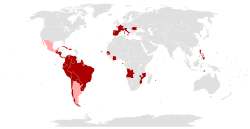 موقعیت اتحادیه لاتین Unió Llatina  (کاتالان) Union Latine  (فرانسوی) Unione Latina  (ایتالیایی) União Latina  (پرتغالی) Uniunea Latină  (رومانیایی) Unión Latina  (اسپانیایی)