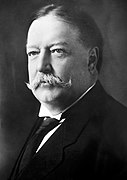 Voormalig Minister van Oorlog William Howard Taft uit Ohio Republikeinse Partij