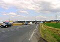 Road between Říčany and Jesenice