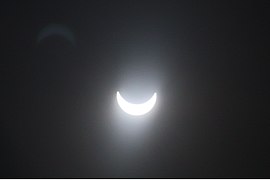 Sonnenfinsternis in Markt Schwaben bei München