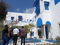 Contributors visiting Sidi Bou Said