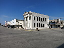 Old business district along Monseratte Street