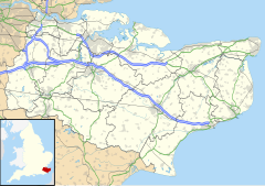 Wouldham is located in Kent