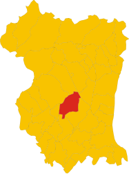 San Quirino – Mappa