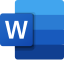 Microsoft Word 圖示