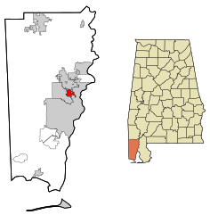 Chickasaw – Mappa