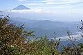 篠井山から見た富士山