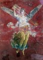 Image 61Winged Victory, ancient Roman fresco of the Neronian era from Pompeii (from Roman Empire)