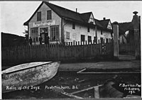 Old Hudson's Bay Co. trading post, early 1900s