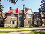 Residence of the Peruvian Ambassador to Canada at the intersection with Helena Street