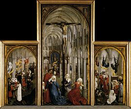 Retable des Sept sacrements Rogier van der Weyden