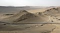 Road in the desert near Palmyra