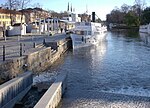 Fyrisån är en å som rinner genom Uppsala.