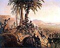 "הקרב על סנטו דומינגו" בין החיילים הפולנים בשירות הצבא הצרפתי ובין המורדים בני האיטי