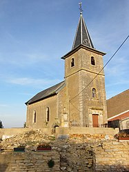 The church in Allamont