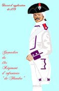 régiment de Flandre de 1779 à 1791