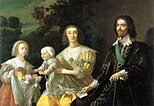 George Villiers Duke of Buckingham and Family 1628 by Gerard van Honthorst