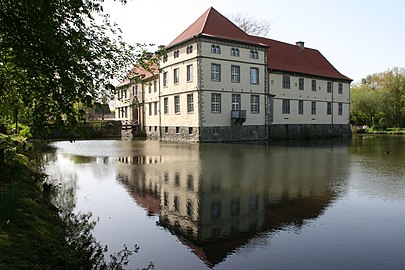 Kasteel Strünkede vanuit het zuidoosten (2011)