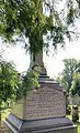 Memorial to Frank Linsly James in Kensal Green Cemetery