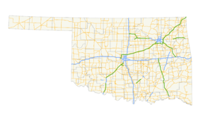 Image illustrative de l’article Liste des routes d'État en Oklahoma