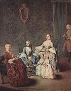 La famille Sagredo par Pietro Longhi