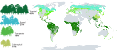 Image 24Proportion and distribution of global forest area by climatic domain, 2020 (from Forest)